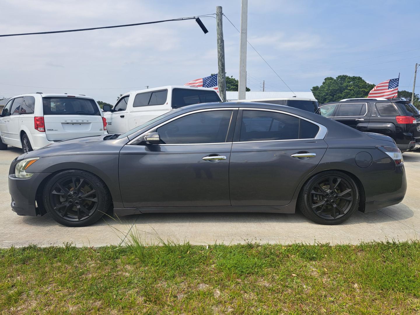 2012 Grey Nissan Maxima (1N4AA5AP7CC) , AUTOMATIC transmission, located at 1181 Aurora Rd, Melbourne, FL, 32935, (321) 241-1100, 28.132914, -80.639175 - Photo#0